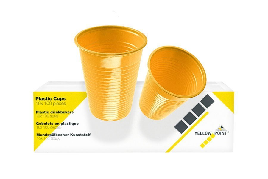 Plastic Cup Orange