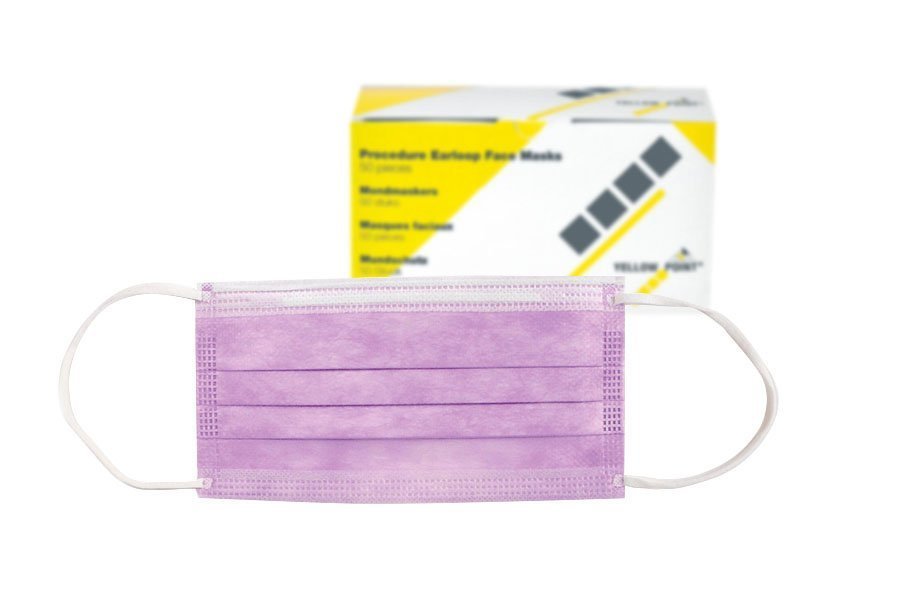 Face Mask Anti-fog Lavender