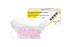 Face Mask Anti-fog with Face Shield Pink