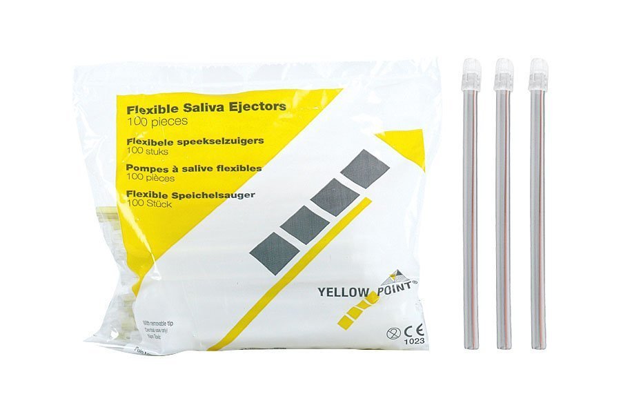 Saliva Ejektor Transparent