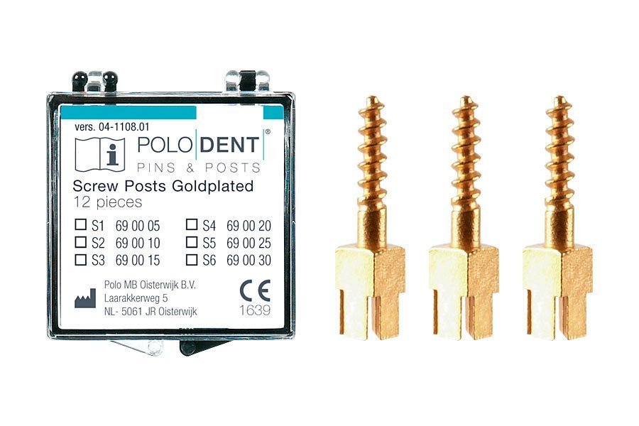 Screw Posts Goldplated