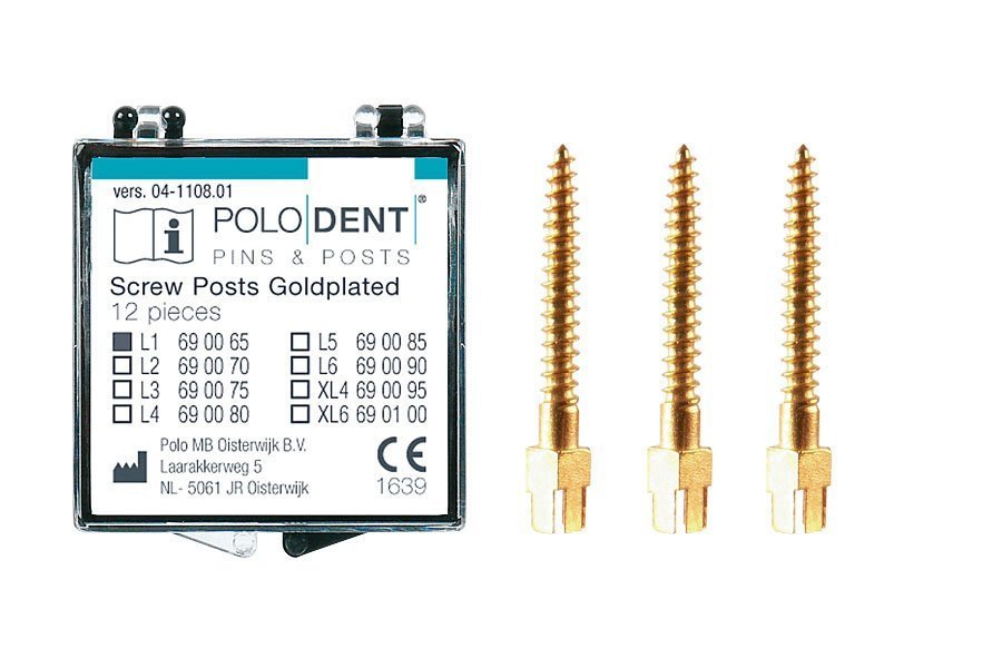 Screw Posts Goldplated